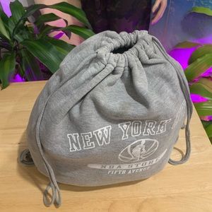 NBA Store Y2K New York City FIFTH AVENUE Drawstring Bag